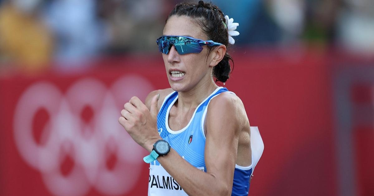 Antonella Palmisano remporte l'argent à la marche de 35 km