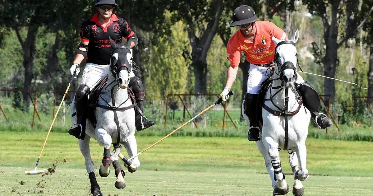Roma Polo Club, Italiens beste Spieler kämpfen um den Titel.