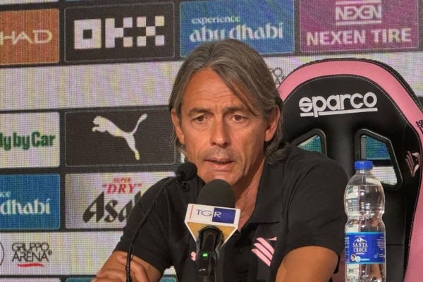 Palermo, Inzaghi inspira o time: "Teremos orgulho de enfrentar o City. Quero ver as pessoas lutando."