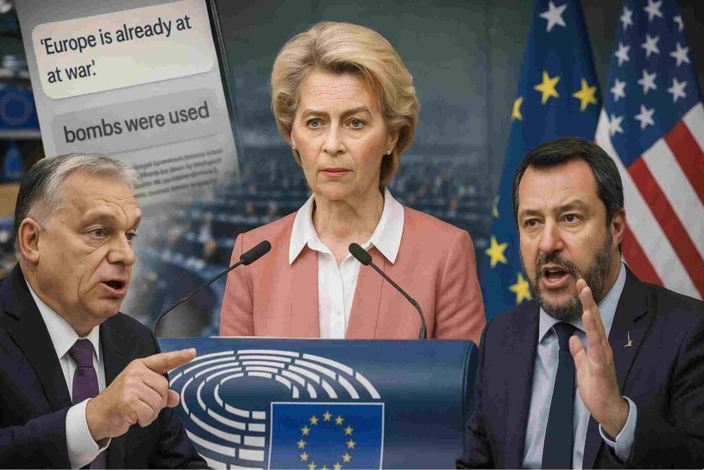 Un tournant à Bruxelles ? La révolte des souverainistes contre le mondialisme de von der Leyen.