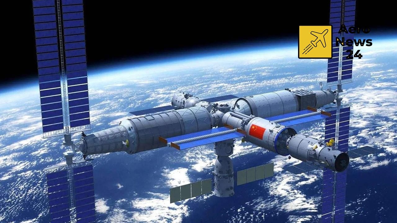 La navette Xinjiang-21 transportant des taïkonautes chinois est arrivée à la station spatiale de Tiangong.