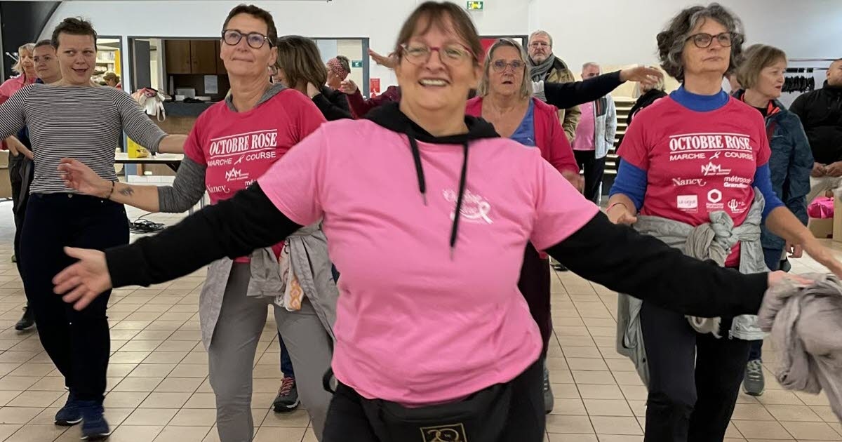 Richardménil. They marched for Pink October