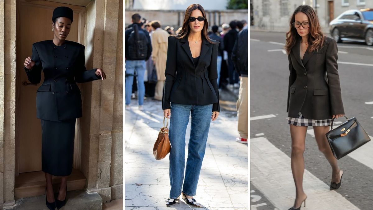 If You Love Tailoring But Prefer a Form-Flattering Fit, You Need a Sculpted Blazer