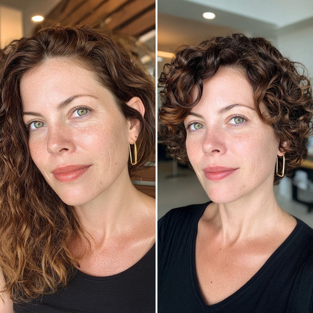 15 penteados fofos para cabelos curtos e cacheados que definem seus cachos