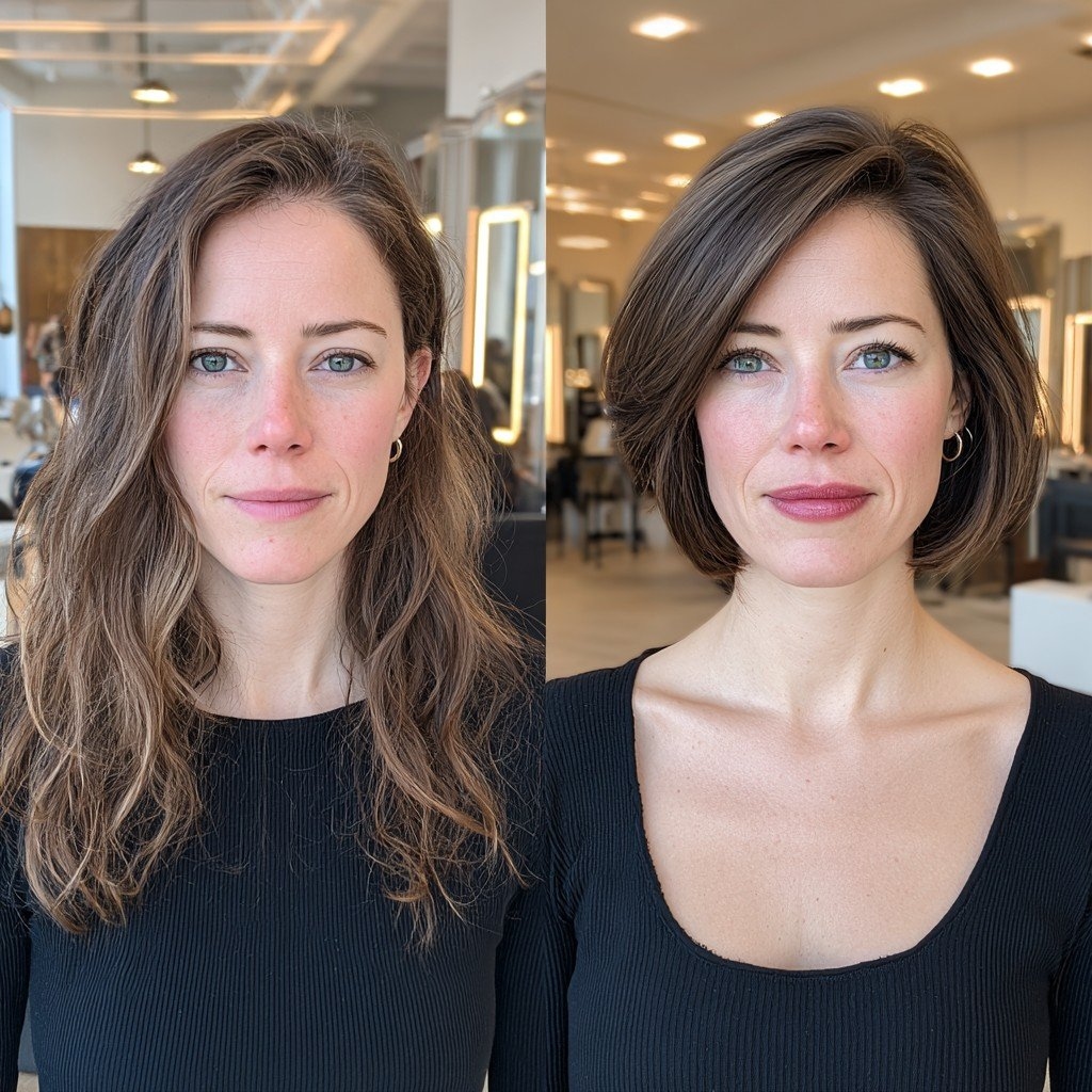 15 Cortes de Cabelo Curto e Estiloso para Mulheres com Cabelo Grosso e Ondulado que Controlam o Volume