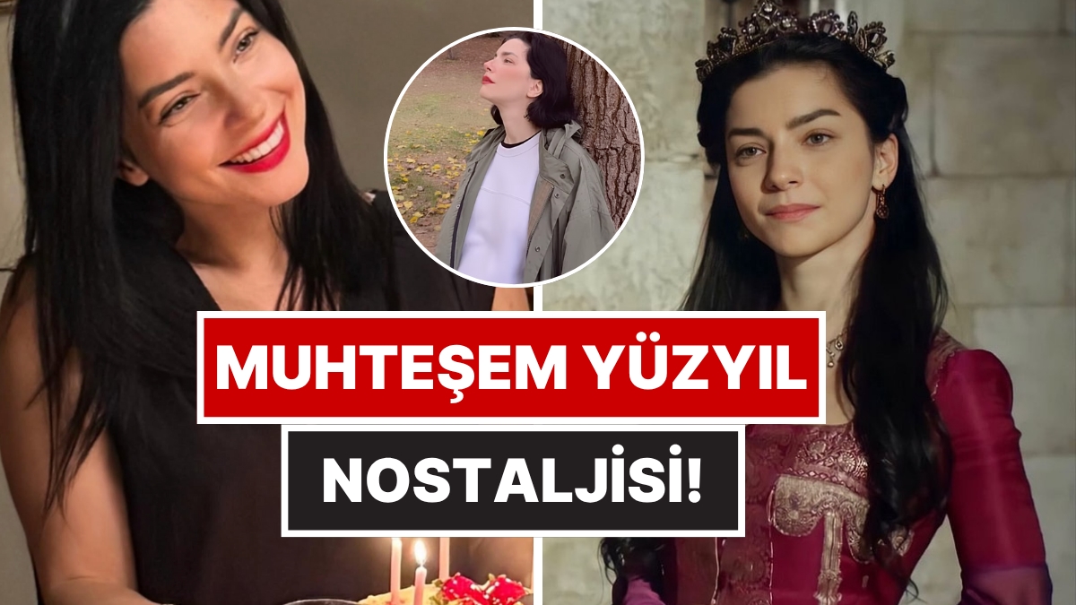 Nurbanu Sultan Merve Boluğur von „Magnificent Century“ versetzte ihre Follower mit ihrem Post in die Vergangenheit!
