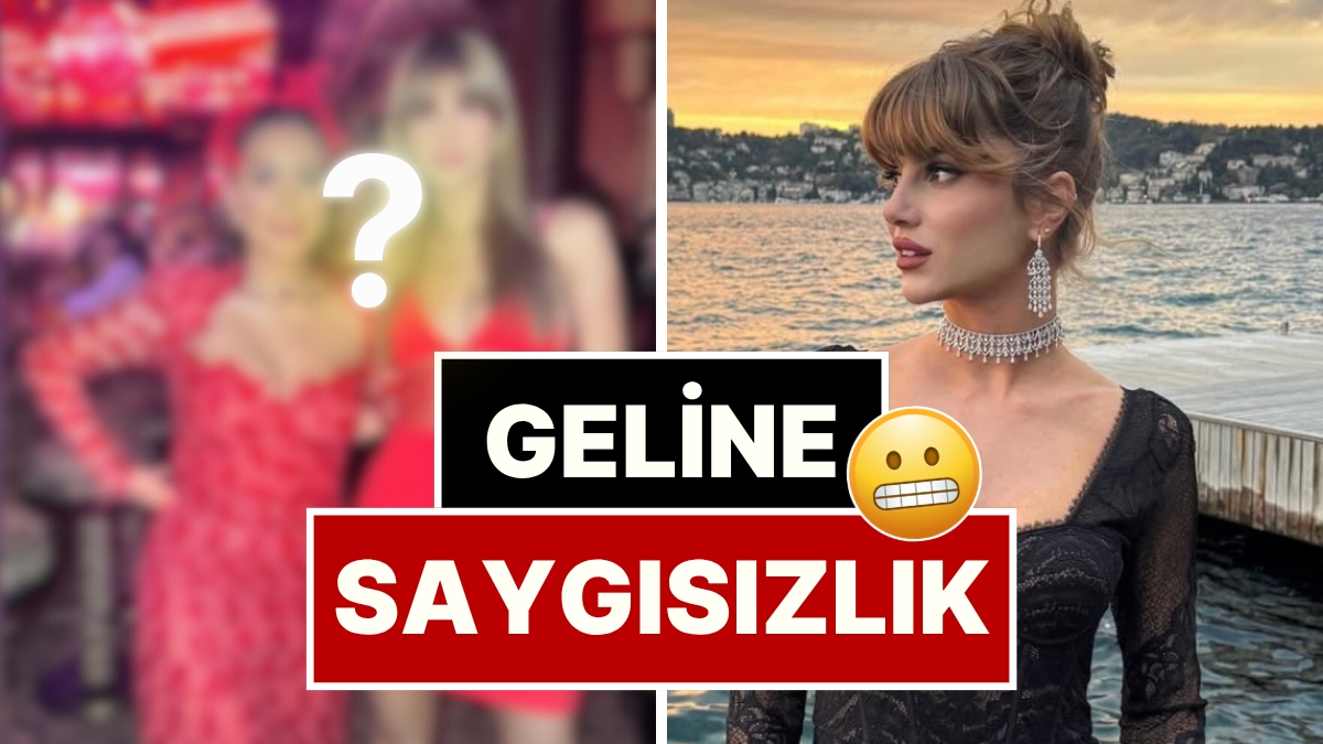 ¿Es el vestido de la galería comercial Kadıköy? El vestido rojo de Nazlı Sabancı para una noche de henna, como una novia, ¡cautivó todas las miradas!