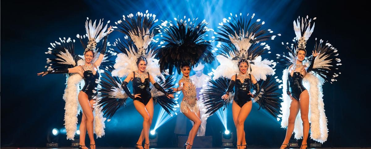 Das Kabarett Bambino aus Bergerac kommt für eine Aufführung nach Roumagen.