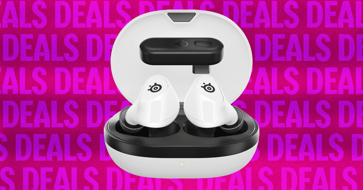 Deze SteelSeries-oordopjes zijn geweldig voor gamen en nu met 35% korting