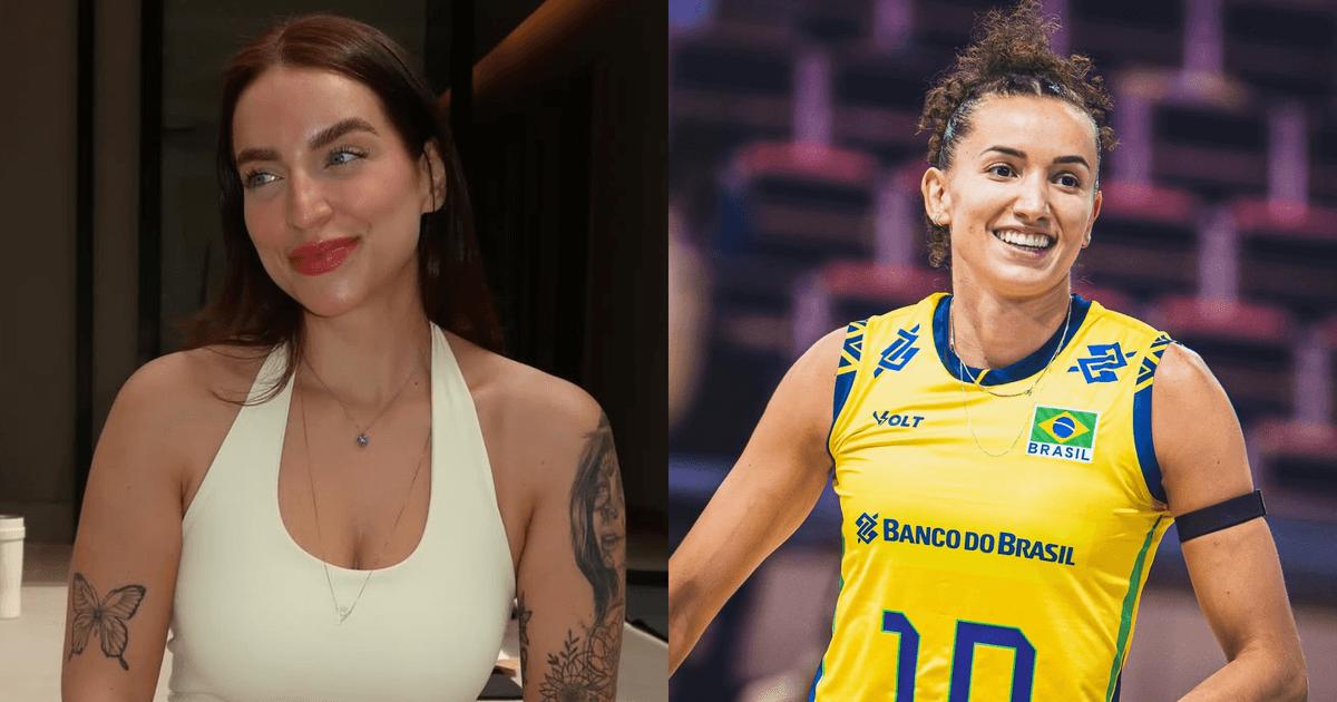 Bruna Unzueta, Brezilya kadın voleybol takımının yıldızı Gabriela Guimarães ile ilişkisini doğruladı.