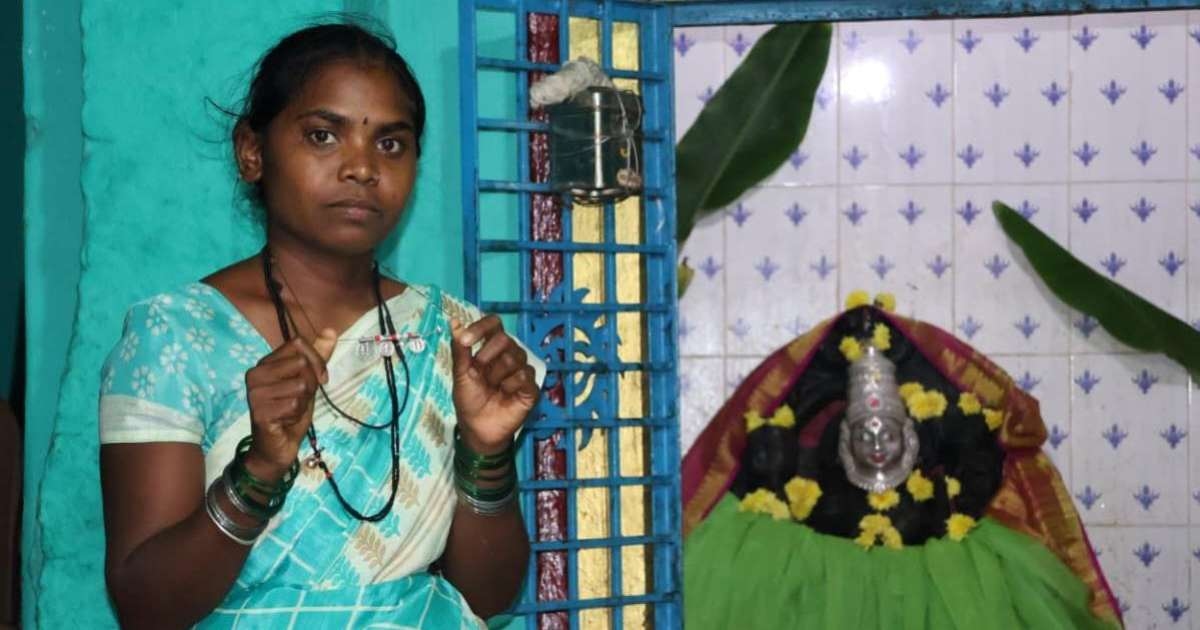 Young girls who are given to the gods and suffer sexual exploitation.