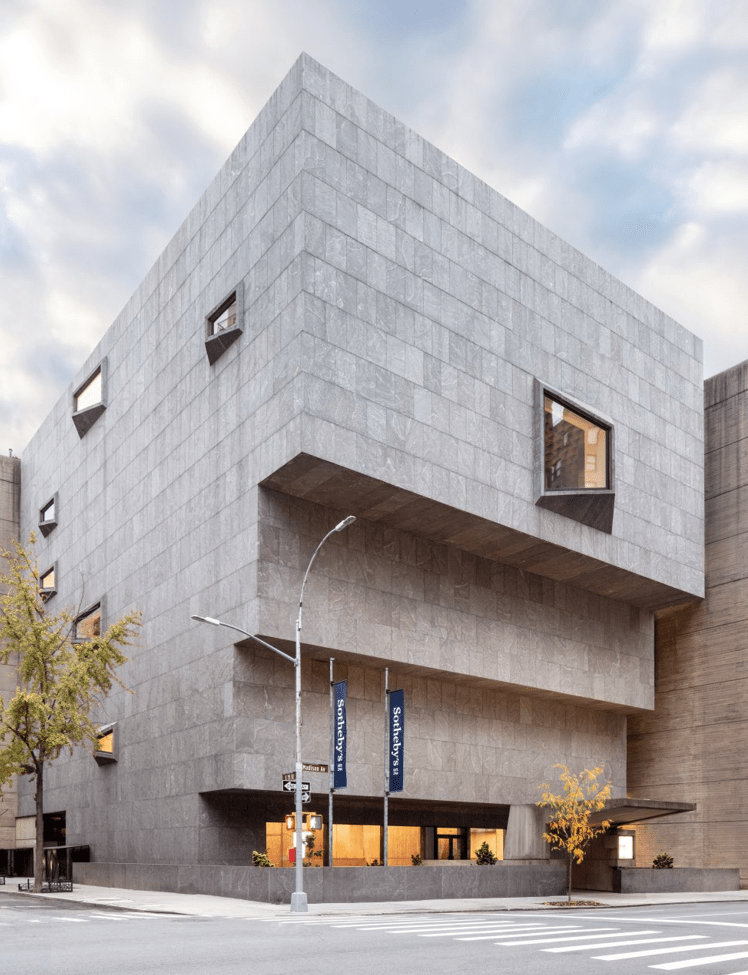 Sotheby's eröffnet das Breuer-Gebäude in New York wieder.