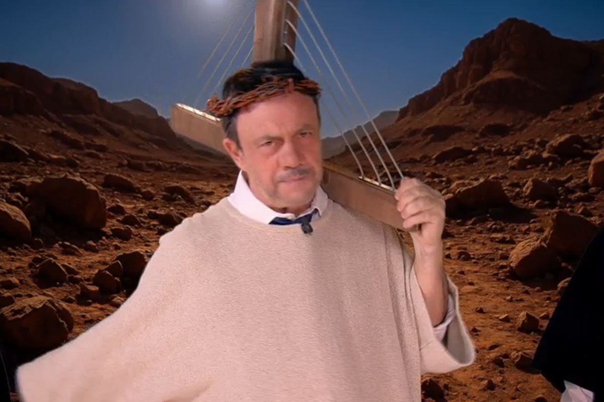 Crozza – Salvini et la réaction au rejet du pont du détroit de Messine par la Cour des comptes