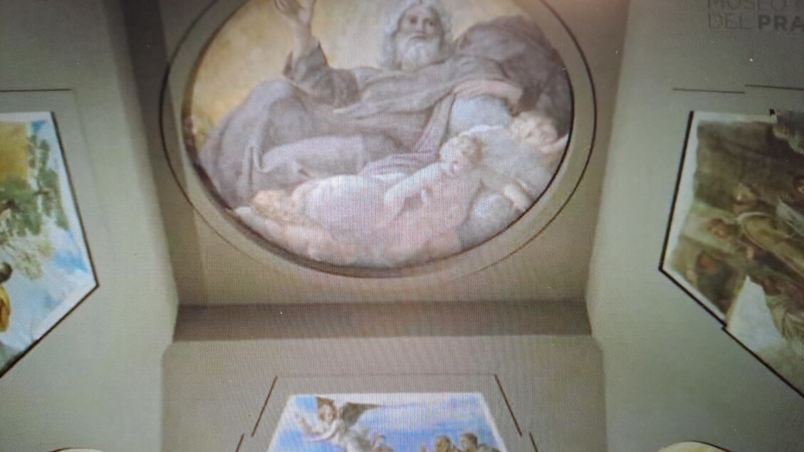 Капелла Эрреры в Прадо оживает благодаря фрескам Карраччи